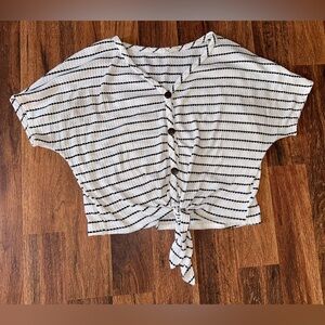 Pinc size large crop top